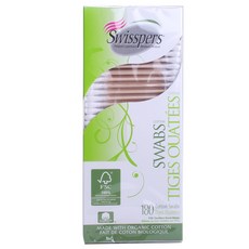 Swisspers 棉籤, 1個, 180件