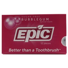 EPIC DENTAL 木糖醇泡泡糖, 12個, 1.5g