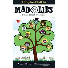 (英文圖書)Family Tree Mad Libs: World's Greatest Word Game 平裝版, Mad Libs, 英文