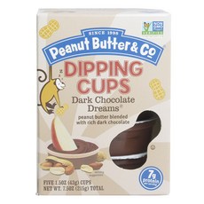 Peanut Butter&Co 黑巧克力花生醬 5入, 1盒, 215g