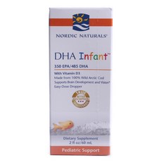 NORDIC NATURALS 液態DHA+維他命D3, 1入, 60ml