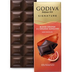 GODIVA 招牌血橙風味黑巧克力, 1個, 90g