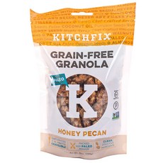 Kitchfix 無穀物格蘭諾拉麥片 蜂蜜胡桃口味, 1包, 280g