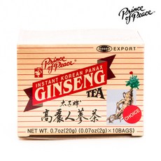 Prince of Peace 高麗人蔘茶即溶粉, 10包, 2克
