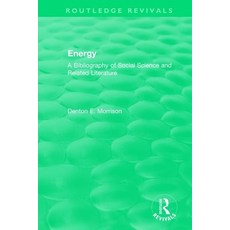(英文圖書) Routledge Revivals: Energy (1975): A Bibliography of Social Science and Related Literature 平裝版, 英文
