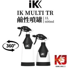 IK MULTI TR 1 MINI 360度專業型耐鹼性噴罐 (600ml/1L) 蠟妹緹緹, 黑, 1個