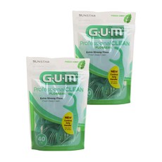 G.U.M 牙線棒 薄荷口味, 2個, 40件