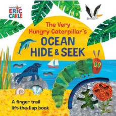 (英文圖書)The Very Hungry Caterpillar's Ocean Hide & Seek: A Finger Trail Lift-The-Flap... Board Books, World of Eric Carle, 英文, 硬頁書