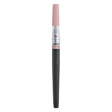Pentel 飛龍文具 XGFL彩色毛筆, 1個, 珊瑚粉