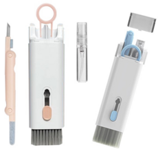 AirPods 多功能耳機清潔筆 耳機清潔刷 手機清潔工具 縫隙清潔刷, AirPods 清潔筆-白色