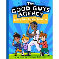 (英文圖書)The Good Guys Agency: Brave Like Jackie Robinson: Boys for a Better World 平裝版, Bushel & Peck Books, 英文