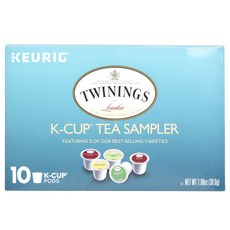 TWININGS 唐寧茶 K-Cup花草茶膠囊10入組, 1個, 30.8克