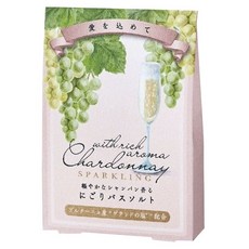 香氛沐浴鹽迷你禮盒組 夏多內氣泡葡萄飲香, 1個