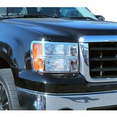 IDFR ODE 汽車精品GMC SIERRA 07-UP 鍍鉻前燈框 MIT, 詳見包裝, 詳見包裝