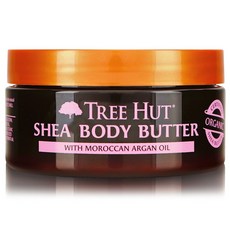 TREE HUT 樹上小屋 24小時保濕乳木果油, 摩洛哥玫瑰, 1入, 198克