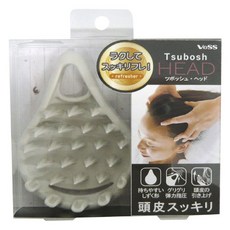 VeSS Tsubosh頭皮按摩梳 TBO-801, 1個, 米白色