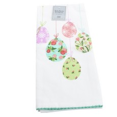 DESIGN IMPORTS 雞蛋印花餐巾 45.7*71.1cm, 1個, 混色