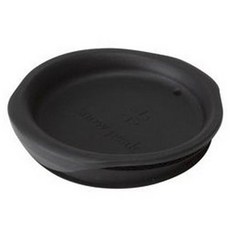 snow peak 雪諾必克 矽膠馬克杯蓋, 1個, 黑色+銀色