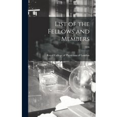 (英文圖書) List of the Fellows and Members; 1906 精裝版, Legare Street Press, 英文