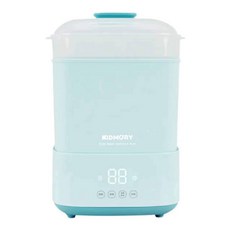 【Kidmory】智能高效消毒烘乾鍋（2色可選）一機多用 殺菌率達 99.9%, 淡雅綠, KM-358