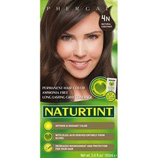 NATURTINT 染髮劑, 1個, 4N天然板栗
