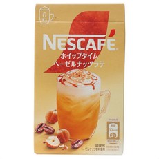 NESCAFE 雀巢咖啡 Whipped Time咖啡雲朵榛果風味拿鐵隨行包, 10.4克, 1個, 6入