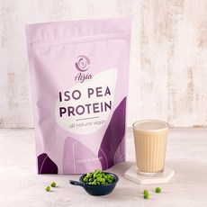 【愛佳Aijia】原味分離豌豆蛋白-全天然純素、台灣製造、高蛋白, 1kg, 1個