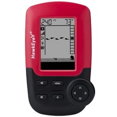 美國 HawkEye FishTrax 1魚群探測器, 紅+黑, Fishtrax 1
