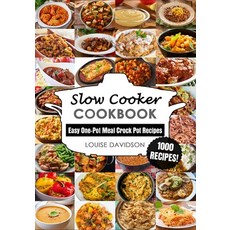 (英文圖書) Slow Cooker Cookbook: Easy One-Pot Meal Crock Pot Recipes - 1000 Recipes 平裝版, Independently Published, 英文