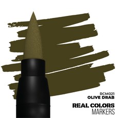 AK Interactive 水性模型馬克筆 RCM021 Olive Drab