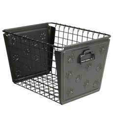 SPECTRUM 多樣化設計 Maclean 四籃廚房儲物籃/籃子, 1個, 工業灰