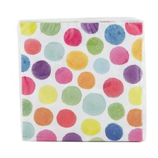 Cakewalk 設計餐巾紙, 1個, 水彩點