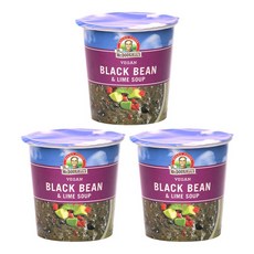 DR.McDOUGALL'S RIGHT FOODS 黑豆酸橙即食湯 杯裝, 3入, 95g