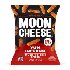 Moon Cheese Yum Inferno脆起司棒, 1個, 85g