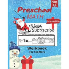 Preschool MATH CHRISTMAS Edition: Workbook for Toddlers Ages 2-4: Number Tracing Counting Addition... 平裝版, Independently Published, 英文