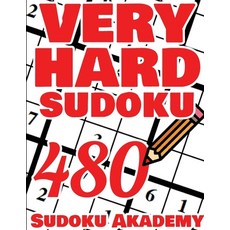 VERY Hard Sudoku - 480 VERY Hard Sudoku Puzzle + Solutions - The Big Sudoku Book - 480 VERY Hard Puz... 平裝版, Charlie Creative Lab, 英文