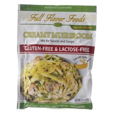 FULL FLAVOR FOODS 無麩質4重奶油蘑菇醬, 1包, 75g