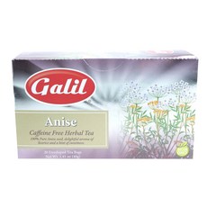 GALIL 茴香無咖啡因草本茶, 20入, 2g