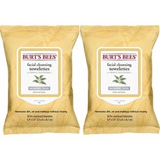 BURT'S BEES 潔膚巾 白茶提取物 17.5*18.7cm, 2個, 30件