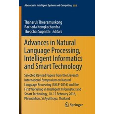 (英文圖書) Advances in Natural Language Processing Intelligent Informatics and Smart Technology: Select... 平裝版, Springer, 英文