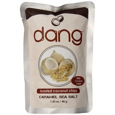 Dang 烤椰子片 焦糖海鹽, 1個, 40克