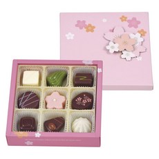 Masion de Franceya綜合巧克力 S 優雅櫻花, 1個, 36g