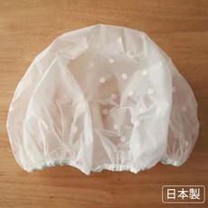 BO雜貨 水玉-粉紅 日本製 單層浴帽 沐浴洗澡洗臉護髮鬆緊浴帽