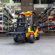 全電動兒童騎乘推高機 （大型/可遙控/搖擺/雙馬達/雙開門/附頂棚/LED燈/音響）, 詳見包裝
