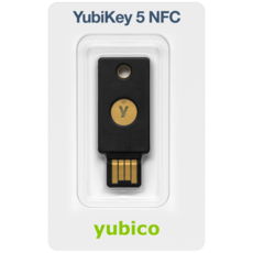 Yubico Yubikey 5 NFC 安全金鑰，雙重驗證，電腦安全防護