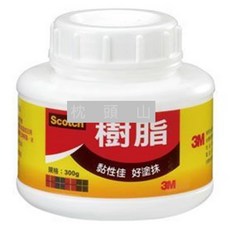 3M 枕頭山 3300 白膠 樹脂 接著劑 300g 黏貼 勞作 修繕 美勞 黏接, 1個
