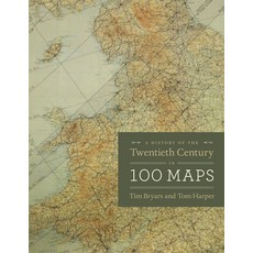 (英文圖書) A History of the Twentieth Century in 100 Maps 精裝版, University of Chicago Press, 英文