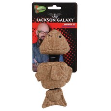 JACKSON GALAXY 魚造型貓玩具 L號, 1個, 滑魚