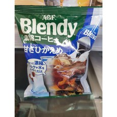 AGF Blendy 濃縮咖啡球 甘甜糖, 6入, 1包