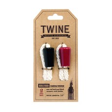 TWINE Boulevard 蠟燭燈芯造型酒塞 2件組, 1個, 紅黑
